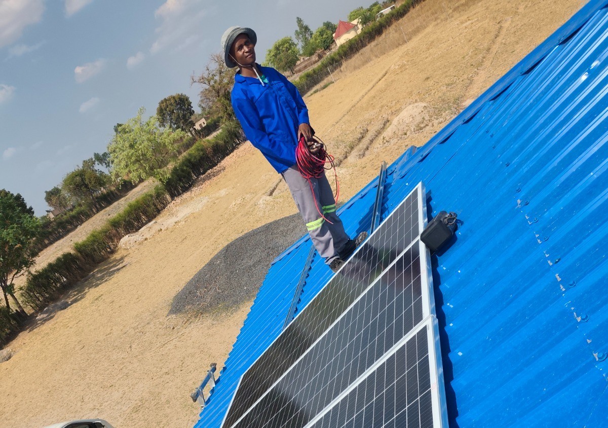 Solar panel installation by Matad Pro Tech Engineers PBC